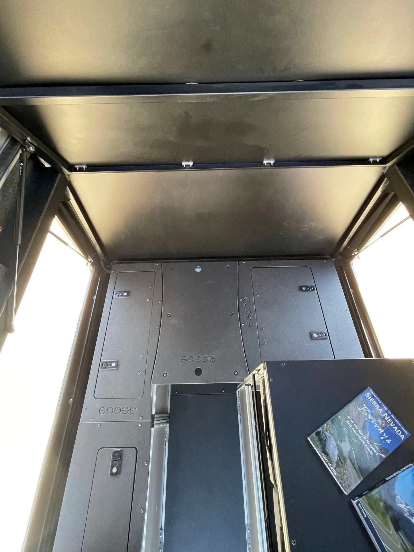 Goose Gear Camper System - Midsize Truck 5Ft Bed - Passenger Side Front Utility Module by Goose Gear