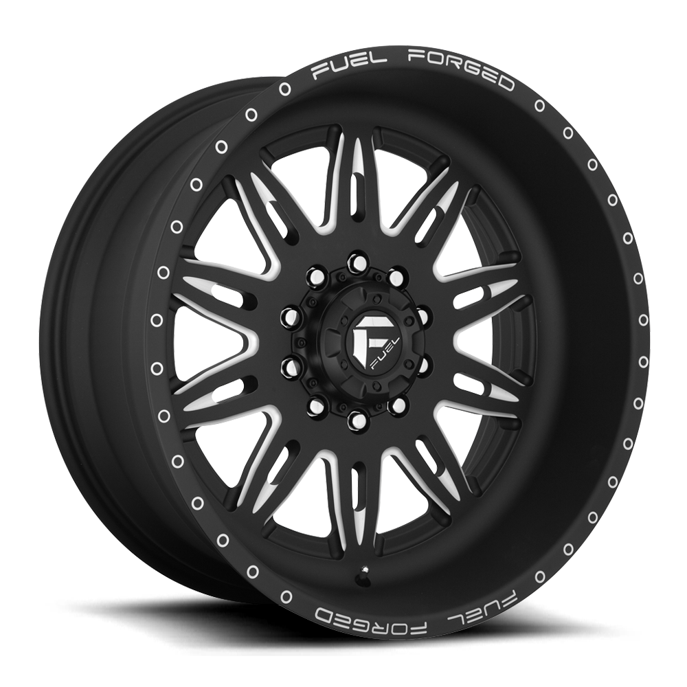 Fuel 1PC FF26 20X10 8X6.5 NBL 4.50 121.6 -25MM