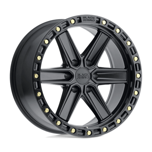 Black Rhino Hard Alloys BR HENDSN 20X9.5 6X139 -18 112 M-BK BRAS
