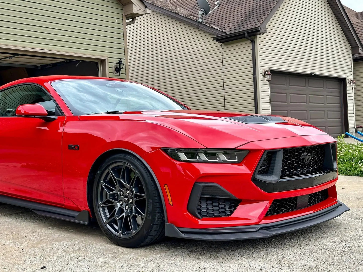 NYTOP 2024-Current Ford Mustang Splitter Extension by NYTOP