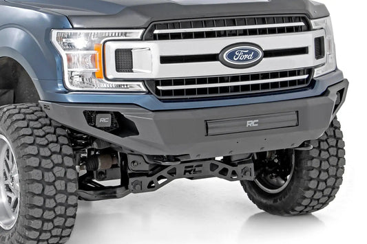 Rough Country Front Bumper | High Clearance | Skid Plate | Ford F-150 2WD/4WD (2018-2020) by Rough Country
