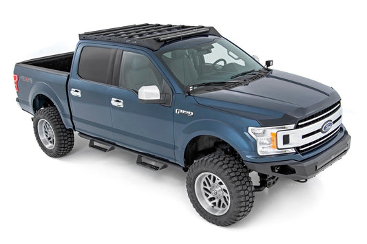 Baca de techo | Barra LED de una fila de 40 pulgadas FR BLK | Ford F-150 2WD/4WD (2015-2018)