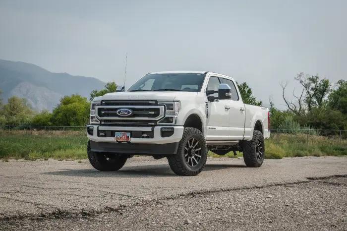 ReadyLift 2.5" Coil Spring Front Lift Kit W/Falcon 2.1 Monotube Shocks Front/Rear - Ford Super Duty Diesel 4WD 2017-2019 by ReadyLift