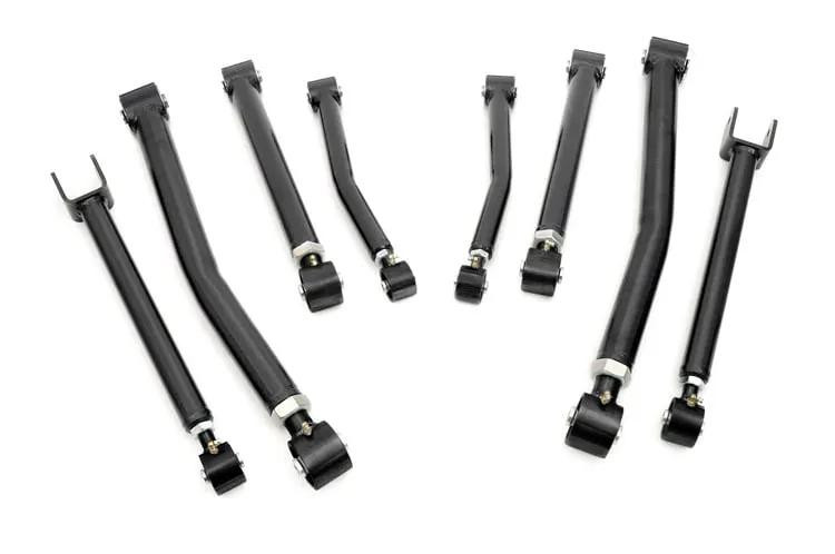 Rough Country X-Flex Control Arms | Complete Set | Jeep Wrangler JK/Wrangler Unlimited (07-18) by Rough Country