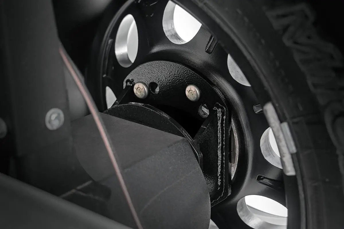 Rough Country Spare Tire Carrier Spcr | Jeep Wrangler JK/Wrangler TJ/Wrangler Unlimited 4WD by Rough Country