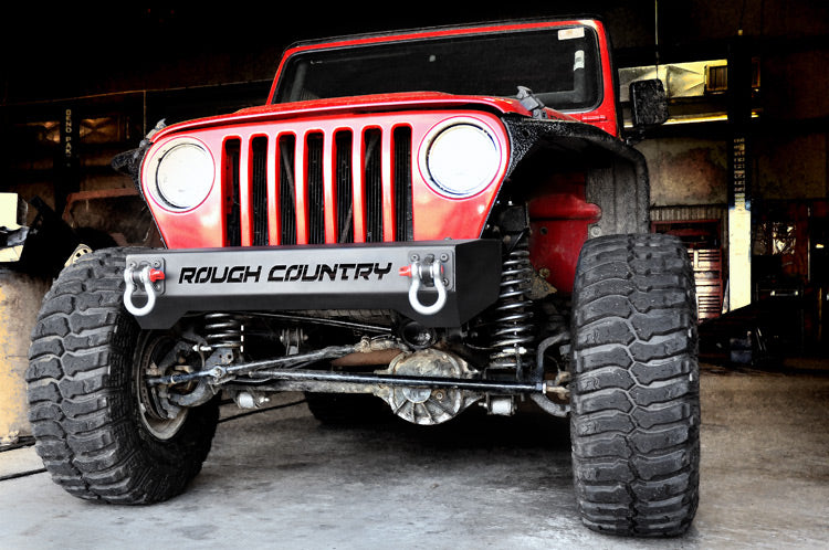 Буксировочные скобы и крепления | TJ Stubby | Лебедка XJ | Jeep Cherokee XJ (84-01)/Wrangler TJ (97-06)