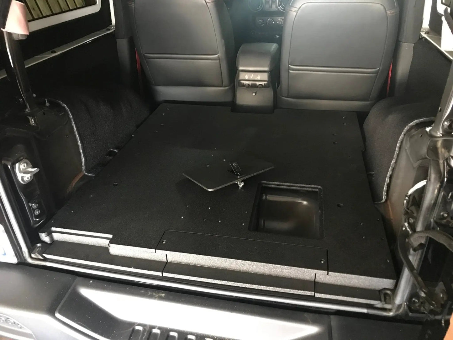 Jeep Wrangler 2007-2018 JK 2 Door - Rear Plate Systems by Goose Gear