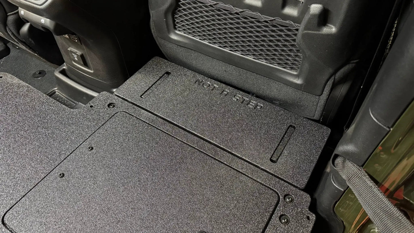 Jeep - Wrangler - 2018-2023 - JLU - 4 Door - Explore Series - Seat Delete Pillow Extension Retro-Fit Kit by Goose Gear