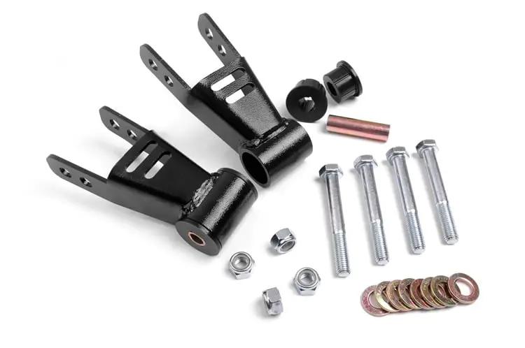 Rough Country Lift Shackles | Rear | 1.5 Inch-2 Inch Lift | Jeep Cherokee XJ 2WD/4WD (84-01) by Rough Country
