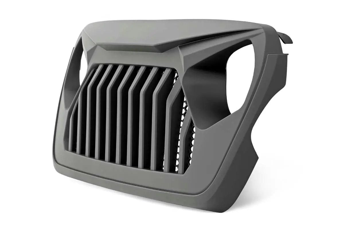 Rough Country Replacement Grille | Angry Eyes | Jeep Gladiator JT/Wrangler JL 4WD (18-26) by Rough Country