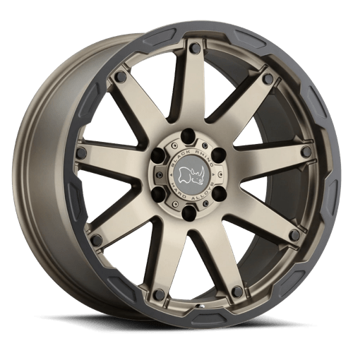 Black Rhino Hard Alloys BR OCEANO 20X12 5X127 -44 71 M-BRNZ BLK by Black Rhino Hard Alloys