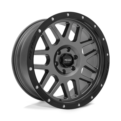 Pro Comp Alloys VERTIGO 17X9 5X5 83 -6 GRIS OSCURO NEGRO