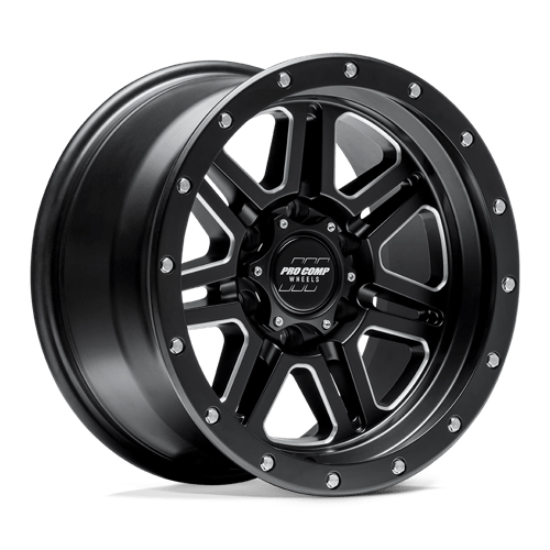 Pro Comp Alloys APEX 17X9 5X5 71 -6 S-BLK MILL by Pro Comp Alloys
