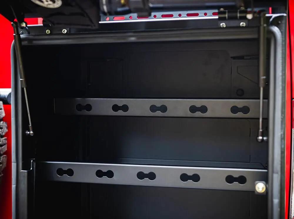 Flatline Van Co. Rear Storage Box - Half Shelf by Flatline Van Co.