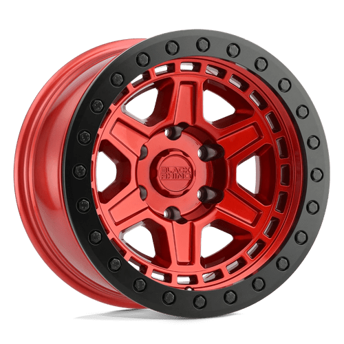 Black Rhino Hard Alloys BR RENO 20X9.5 5X127 +0 71 CNDY RED BLK by Black Rhino Hard Alloys