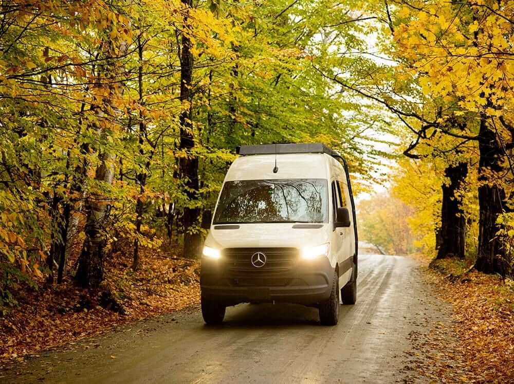 Flatline Van Co. Sprinter Van Standard Roof Rack , 144" High Roof by Flatline Van Co.