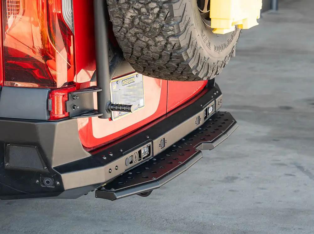 Flatline Van Co. Sprinter Rear Plate Step by Flatline Van Co.