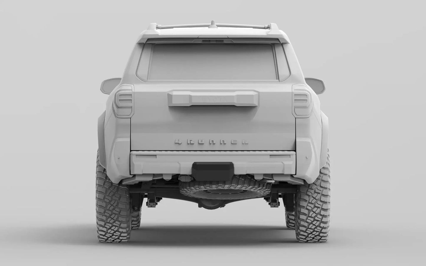 NYTOP 2025-Current Toyota 4Runner Rear Hitch Skid Cover by NYTOP
