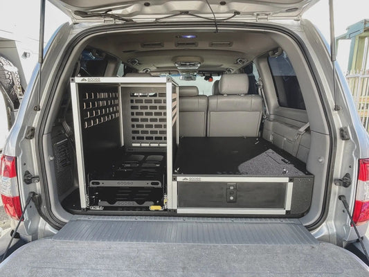 Toyota Land Cruiser 1998-2007 100 Series - Single Drawer Module with Fitted Top Plate - 24-3/16"W x 8"H x 40"D by Goose Gear