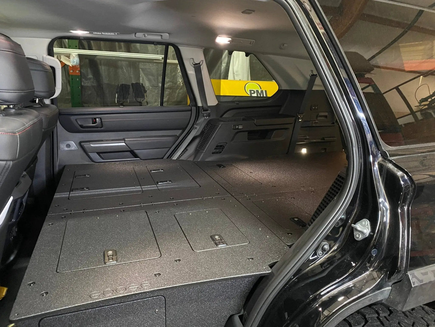 Toyota - Sequoia - 2023-Present - 3rd Gen - Explore Series - Seat Delete Plate System - Second Row with Captain's Chairs by Goose Gear