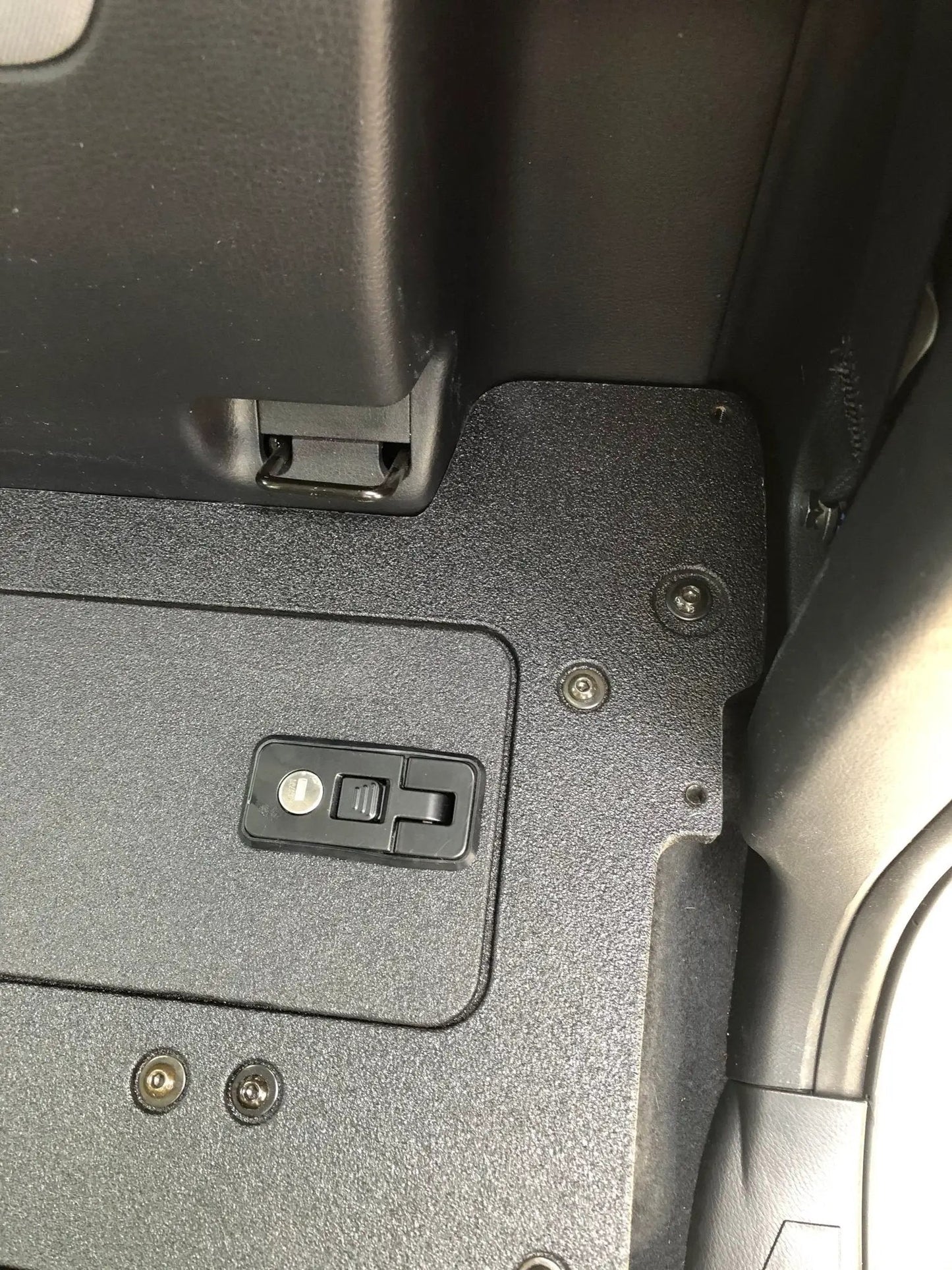 Toyota Tacoma 2016-2023 3rd Gen. Access Cab with Factory Seats - Second Row Seat Delete Plate System by Goose Gear