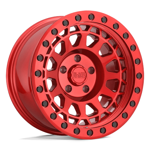 Black Rhino Hard Alloys BR PRIMM 17X9 6X139 -12 112 CNDY RED BLK