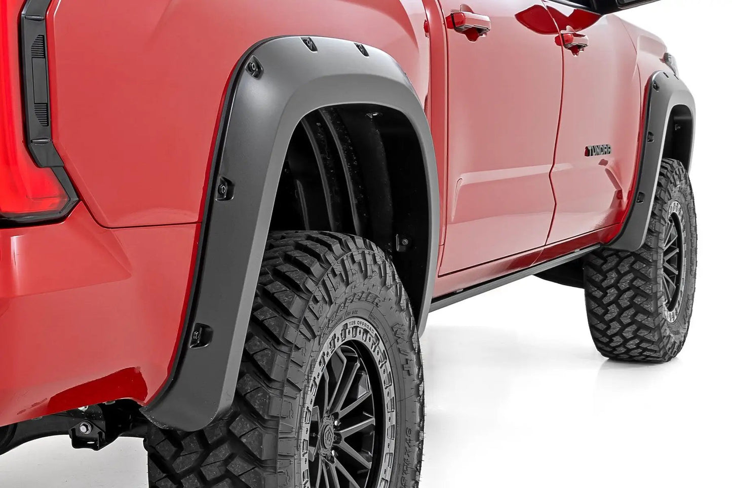 Rough Country Pocket Fender Flares | 218 Midnight Black Metallic | Toyota Tundra (22-26) by Rough Country
