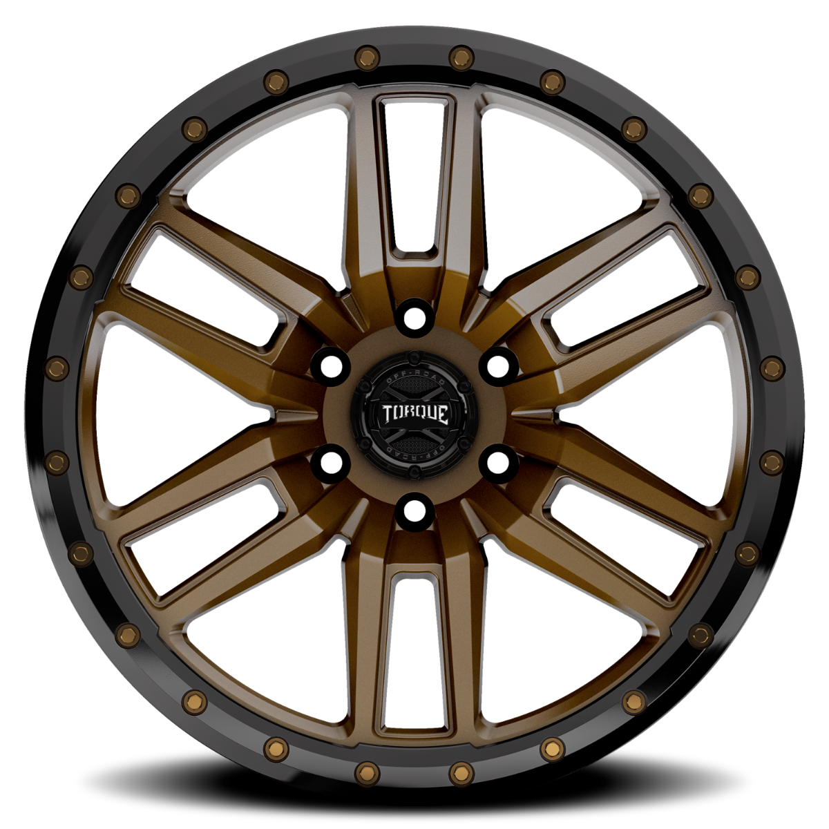 Torque Pritchett | Bronze w/Black Lip | 20x9 | 6x5.5 | -12mm