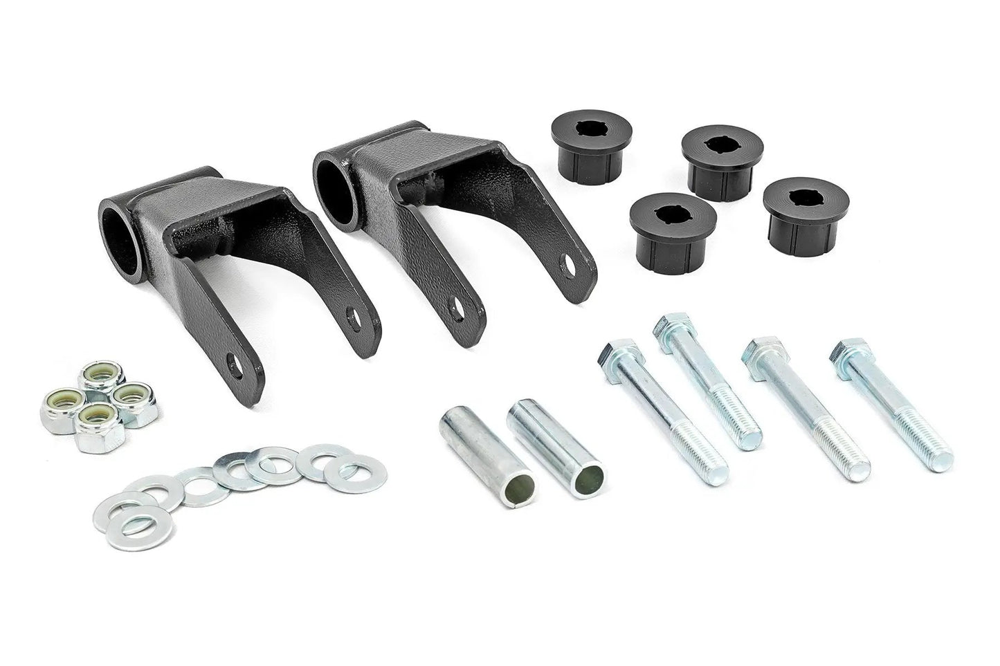 Rough Country Boomerang Lift Shackles | .75 Inch | Jeep Cherokee XJ 2WD/4WD (1984-2001) by Rough Country