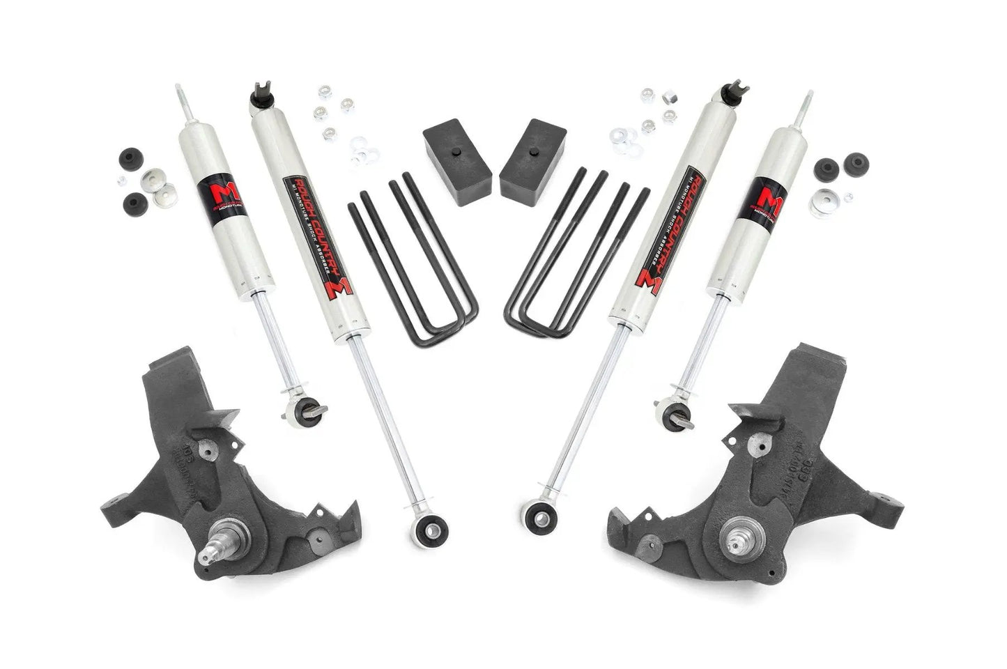 Rough Country 4 Inch Lift Kit | M1 | Chevy C1500/K1500 Pickup Extended Ca/Half-Ton SUV (88-99) by Rough Country