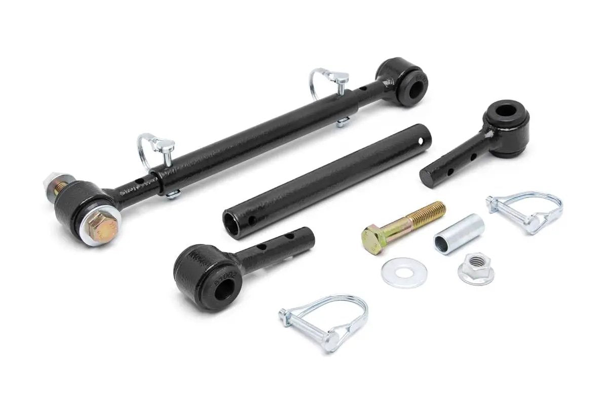 Rough Country Quick Disconnect Sway Bar Links | 4-6 Inch Lift | Jeep CJ5/CJ7 5 4WD (76-83) by Rough Country