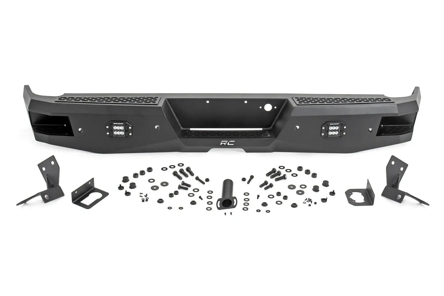 Rough Country Rear Bumper | LED | Chevy Silverado & GMC Sierra 1500 2WD/4WD (2007-2018 & Classic) by Rough Country