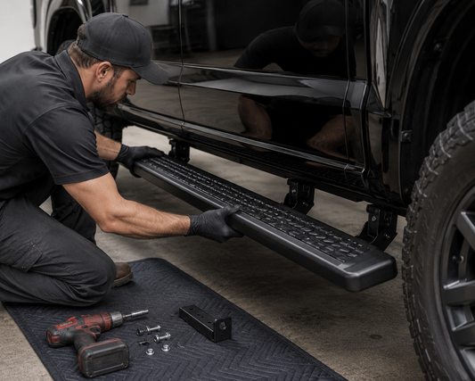 Running Board & Side Step Installation in Chagrin Falls, Ohio