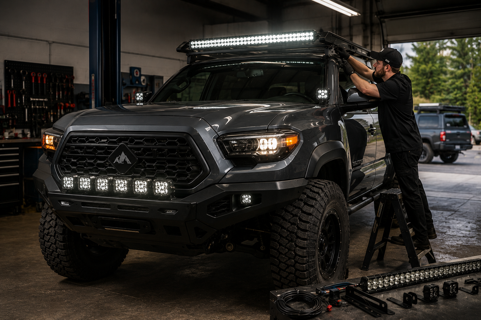 Baja Designs Light Bar Installation in Cleveland, Ohio