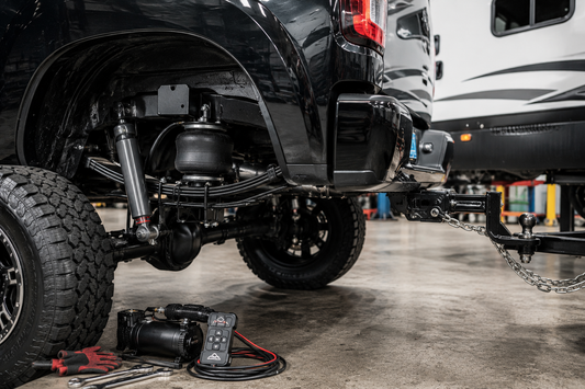 Air Lift Air Bag Suspension Installation for Towing in Cleveland, Ohio