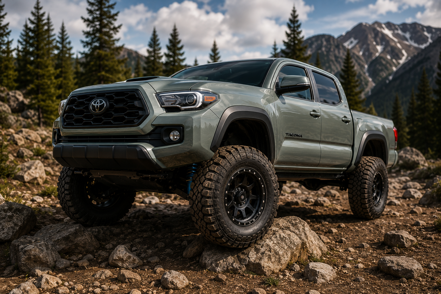 Toyota Tacoma Lift Kit Installation in Cleveland, Ohio
