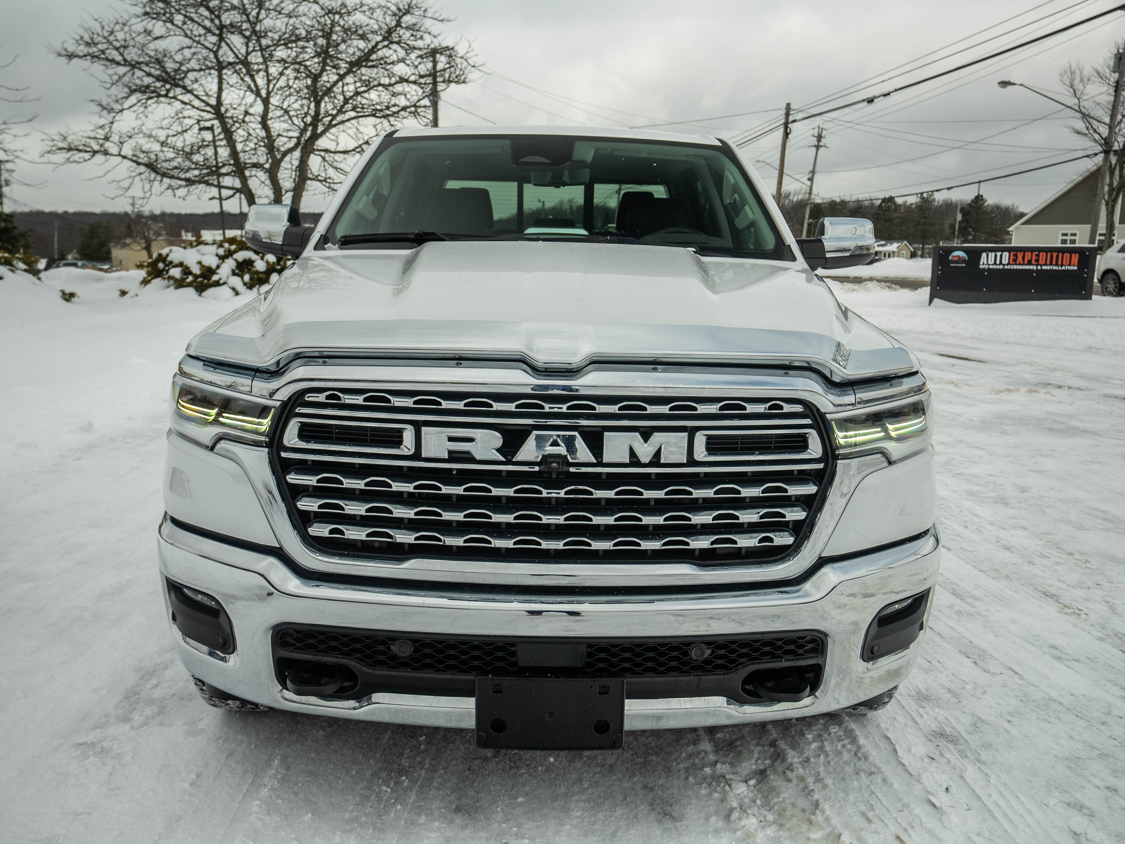 2025 Ram Longhorn White 619807 - Auto Expedition