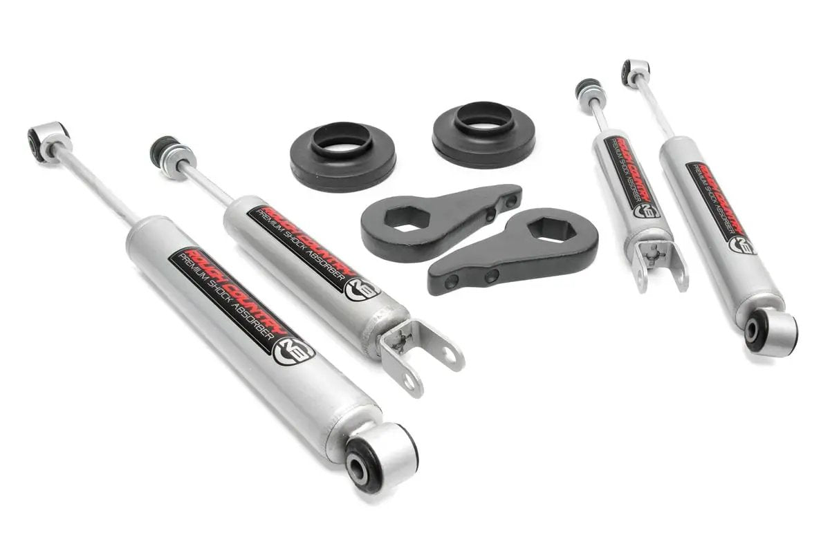 Rough Country 2 Inch Lift Kit | Chevy Avalanche Z71 (02-06)/Tahoe Z71 (00-06) 2WD/4WD by Rough Country