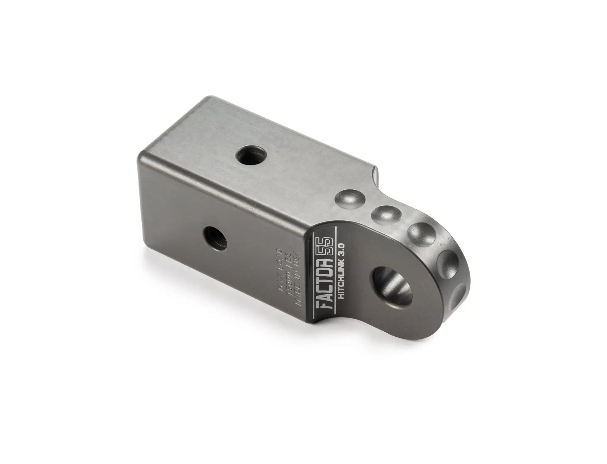 Factor 55 HitchLink 3.0 - Machined USA billet aluminum 3.0-inch hitch receiver recovery point by Factor 55