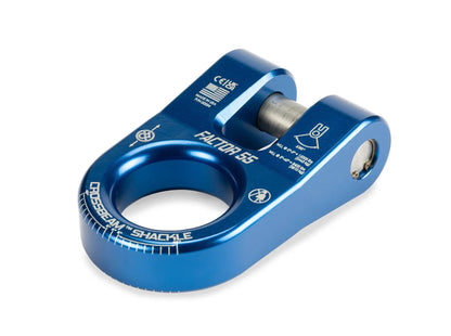 Factor 55 The CrossbeamTM?Shackle is the ultimate recovery point. Heavy duty pin retained by a snap-ring ensures that the legs of the shackle remain secure and resist spreading, offering unmatched stability during recovery operations by Factor 55
