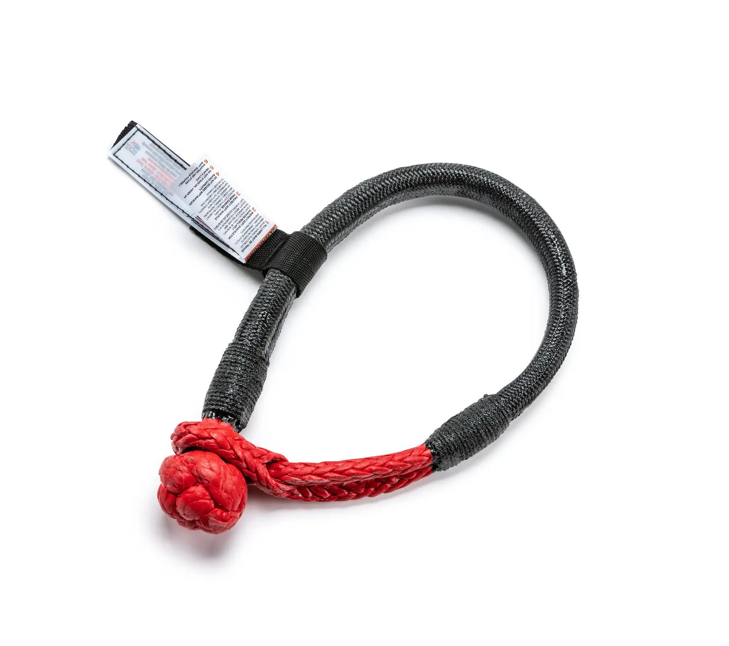 Factor 55 3/8" x 10" Extreme Duty Soft Shackle is constructed of HMPE Plasma rope that includes additional abrasion and UV protection with a woven polyester jacket that is carefully whipped and coated with Fiber Lock. by Factor 55