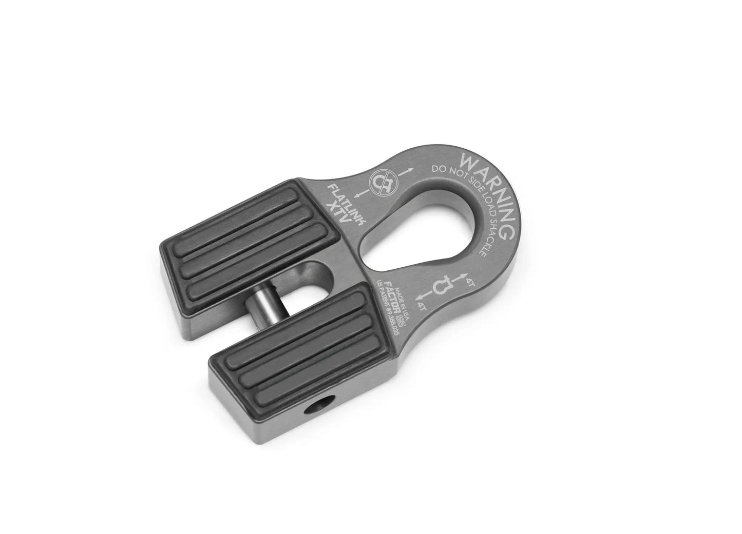 Factor 55 The FlatLink XTV replaces the conventional winch hook on powersports vehicles with a versatile shackle mount and stows neatly against the fairlead by Factor 55