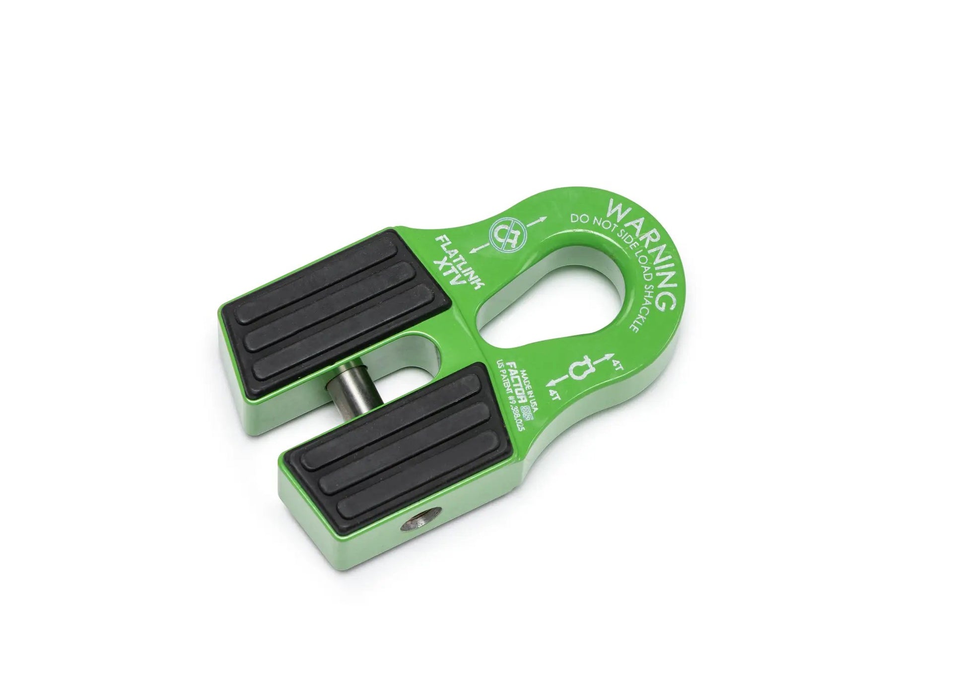 Factor 55 The FlatLink XTV replaces the conventional winch hook on powersports vehicles with a versatile shackle mount and stows neatly against the fairlead by Factor 55