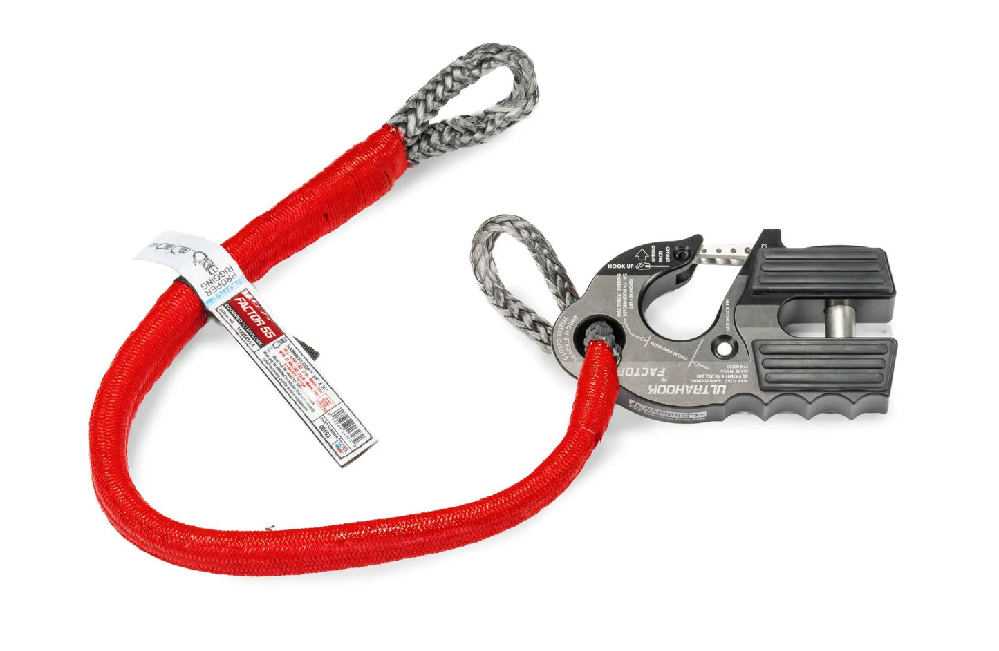 Factor 55 The HammerLoopTM is designed to work with the UltraHook and features a unique design to facilitate quick attachment through a wheel, around a roll cage, or via the eyelets of any strap. by Factor 55
