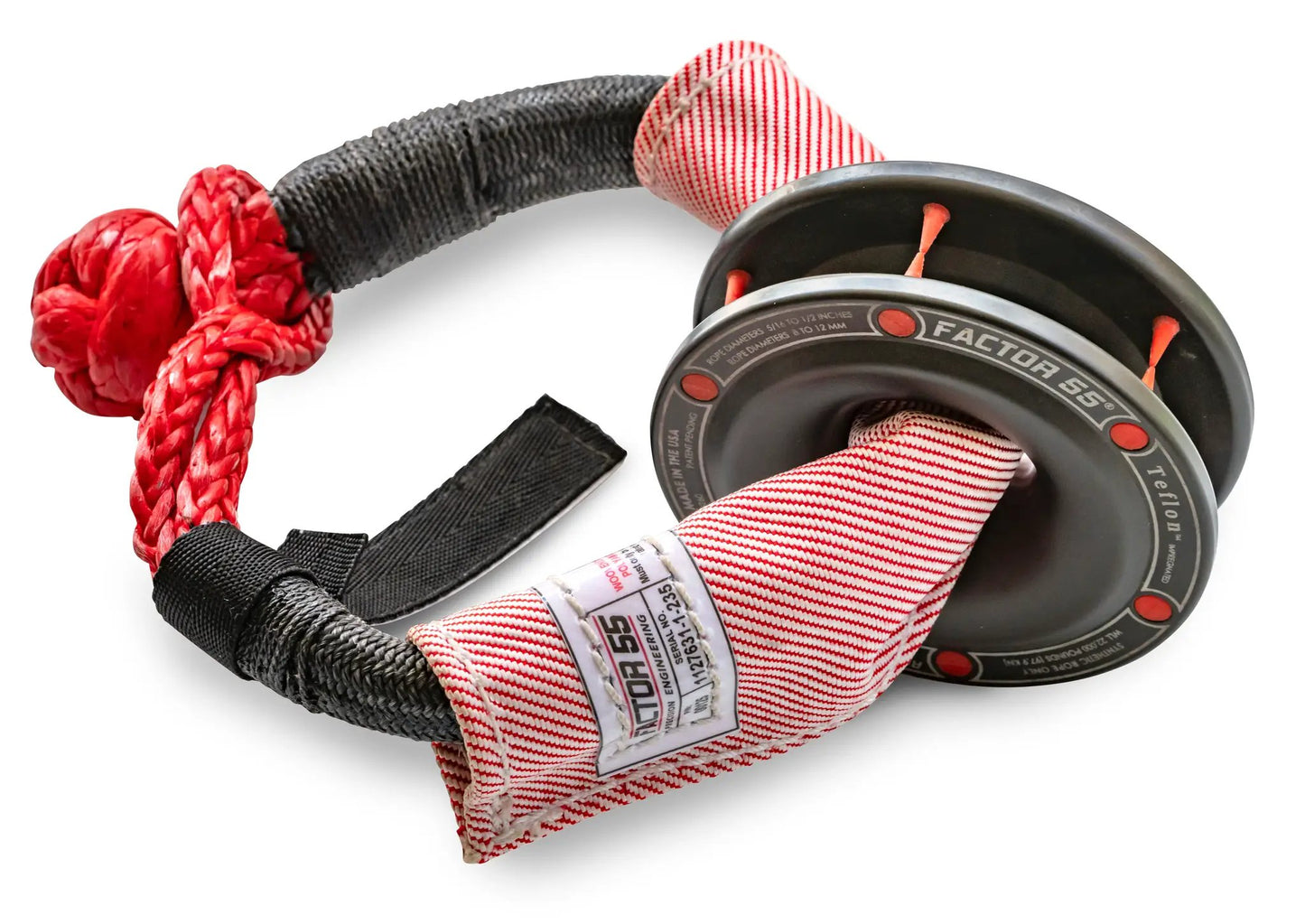 Factor 55 Ultraguard soft shackle and rope protective sleeve, 1.5" diameter x 11" long chafe guard by Factor 55