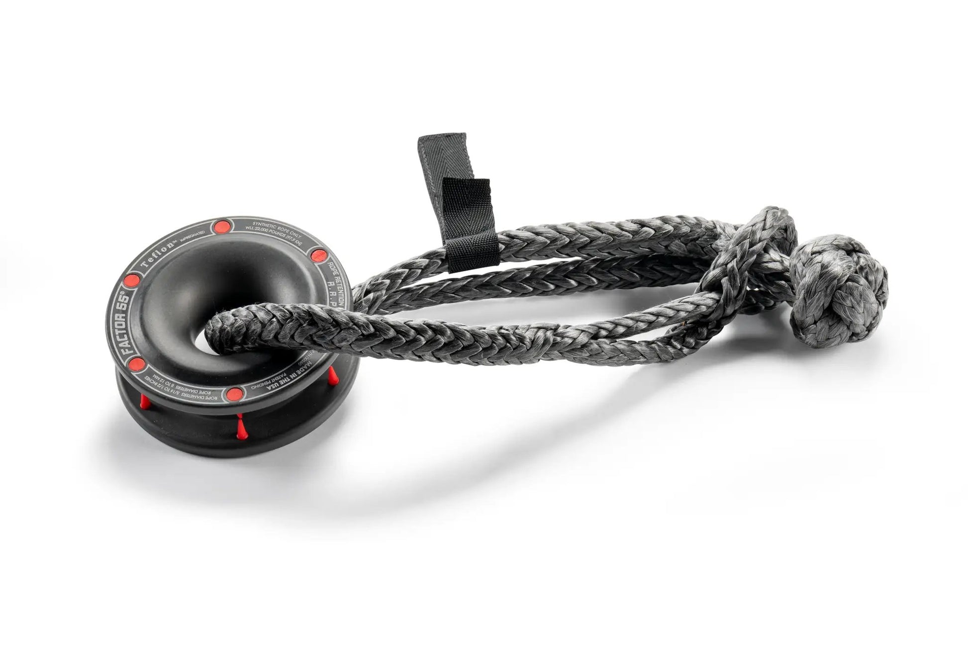 Factor 55 The world?s first winch friction pulley with patented rope retention feature. A lightweight alternative to traditional heavy snatch blocks/pulleys. Packaged with a Soft Shackle. by Factor 55