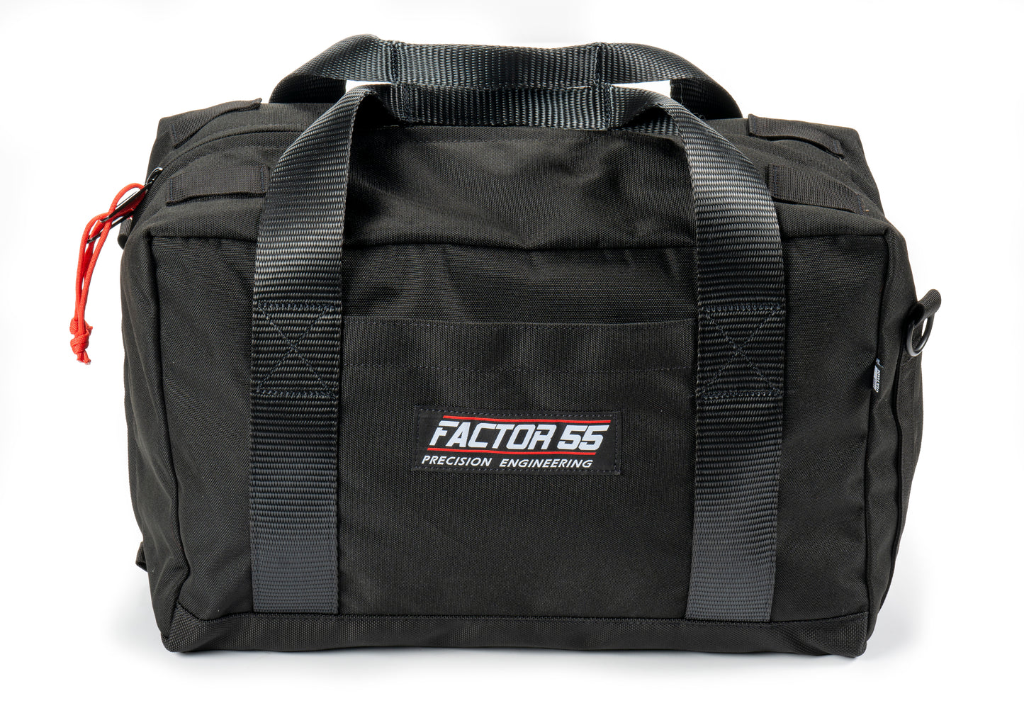 Factor 55 The Factor 55 Ultimate Recovery Bag has been designed to be versatile, functional, and incredibly durable to last a lifetime of harsh conditions.  Medium bag to hold basic Factor 55 recovery equipment in one accessible place.