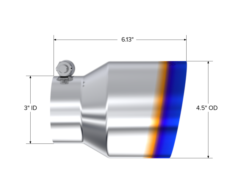 MBRP Univ Exhaust Tips SS