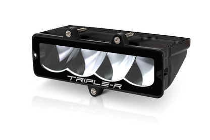 TRIPLE-R-LIGHTS Carbon-4 Spot LED Light with a combination of high intensity 'matrix' LEDs