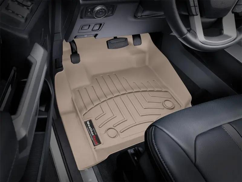WeatherTech WT FloorLiner - Front - Tan by WeatherTech